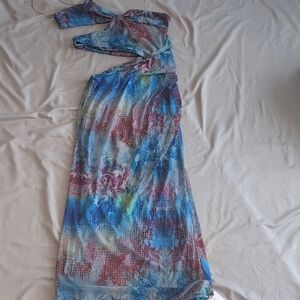 Elegant Multicolor Women's Dress